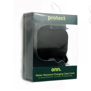 Omn water resistant AirPod Pro black charging case cover silicone‎ protect new